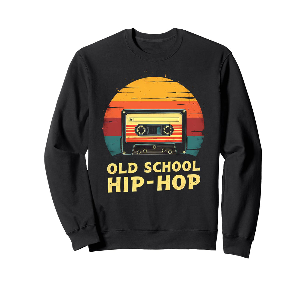 Old School Hiphop Sweatshirt - Graphic Print Unisex - T-Shirt, Sweatshirt, Hoodie