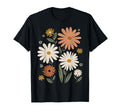Wildflowers Flowers Pattern Summer T-Shirt - Graphic Print Men Women - T-Shirt, Sweatshirt, Hoodie
