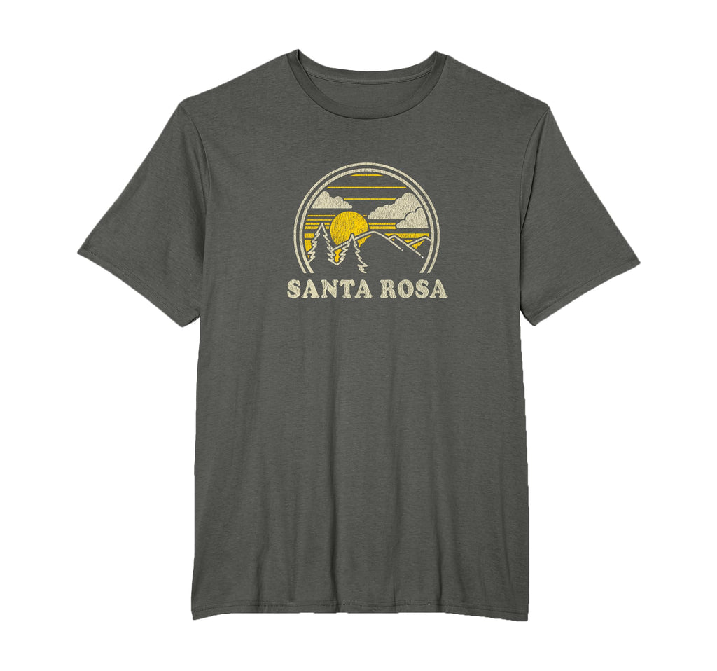 Santa Rosa California Ca Hiking T-Shirt - Novelty Apparel Men Women - T-Shirt, Sweatshirt, Hoodie