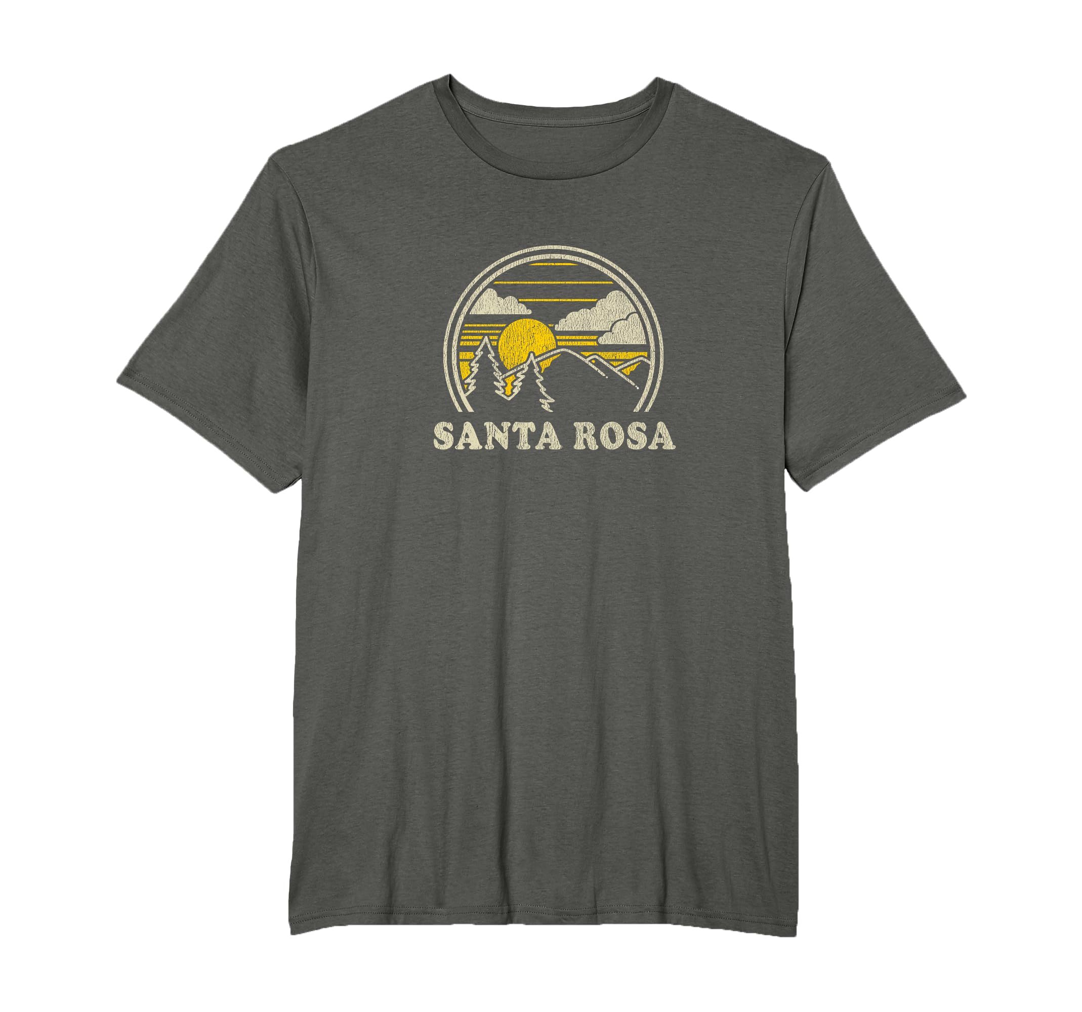 Santa Rosa California Ca Hiking T-Shirt - Novelty Apparel Men Women - T-Shirt, Sweatshirt, Hoodie