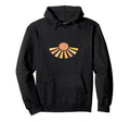 Minimal Boho Sunburst Earth Tone Sunrise Hoodie - Streetwear Style Unisex - T-Shirt, Sweatshirt, Hoodie