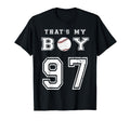 Thats My Baseball 97 Jersey Number Mom T-Shirt - Custom Art Print Unisex - T-Shirt, Sweatshirt, Hoodie