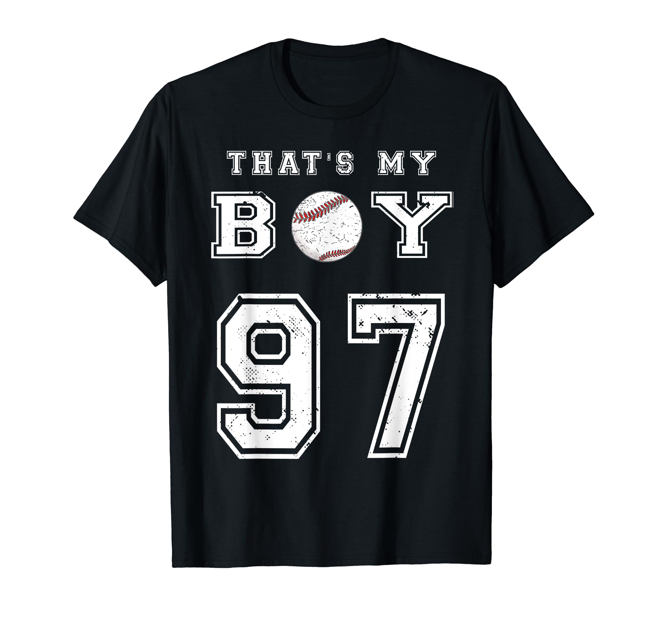 Thats My Baseball 97 Jersey Number Mom T-Shirt - Custom Art Print Unisex - T-Shirt, Sweatshirt, Hoodie