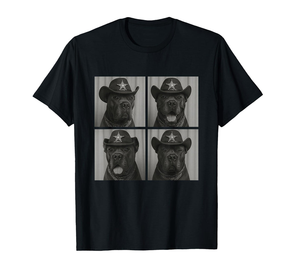 Cane Corso Funny Cowboy Dogs Western T-Shirt - Novelty Apparel Men Women - T-Shirt, Sweatshirt, Hoodie