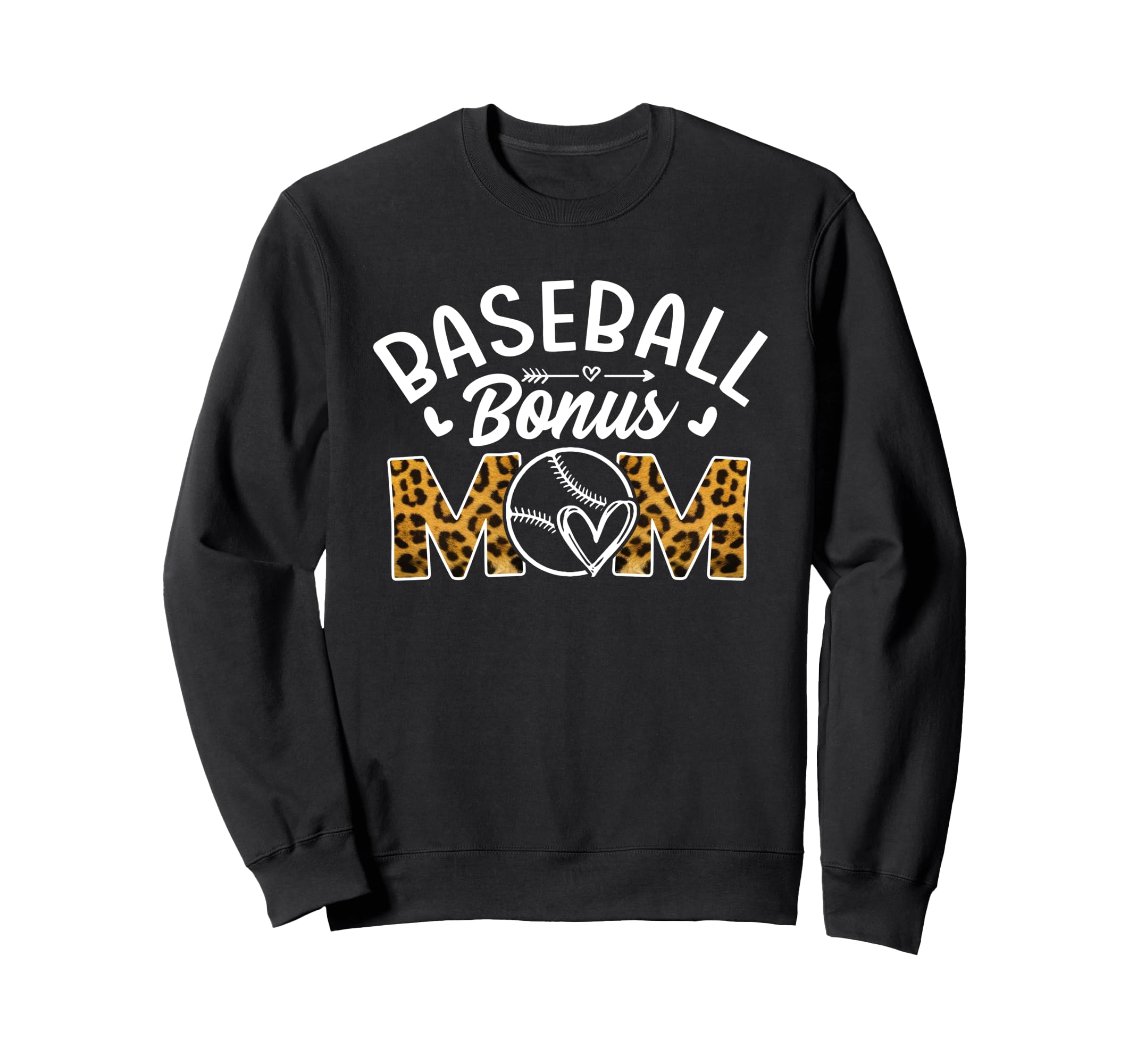 Baseball Bonus Mom Baseball Moms Sweatshirt - Unique Graphic for Adults - T-Shirt, Sweatshirt, Hoodie