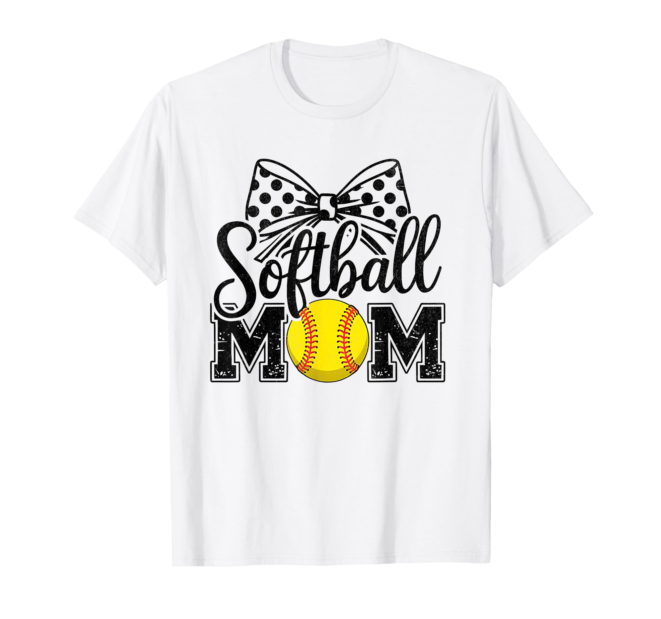 Baseball Coquette Bow Baseball Cheer T-Shirt - Fun Novelty Design Unisex - T-Shirt, Sweatshirt, Hoodie