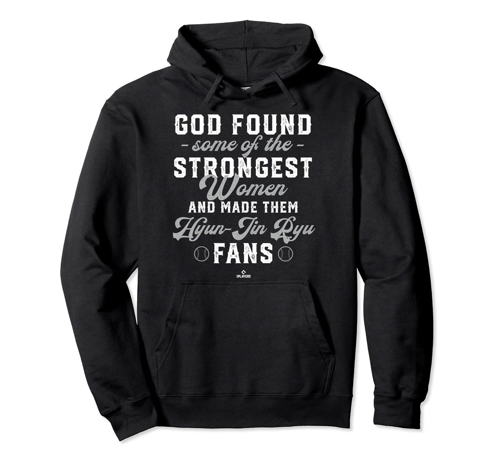God Found Strongest Hyun Jin Ryu Fans Hoodie - Novelty Apparel Unisex - T-Shirt, Sweatshirt, Hoodie