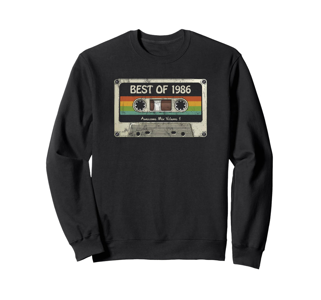 Best 1986 Awesome 40Th Birthday Sweatshirt - Aesthetic Graphic Men Women - T-Shirt, Sweatshirt, Hoodie