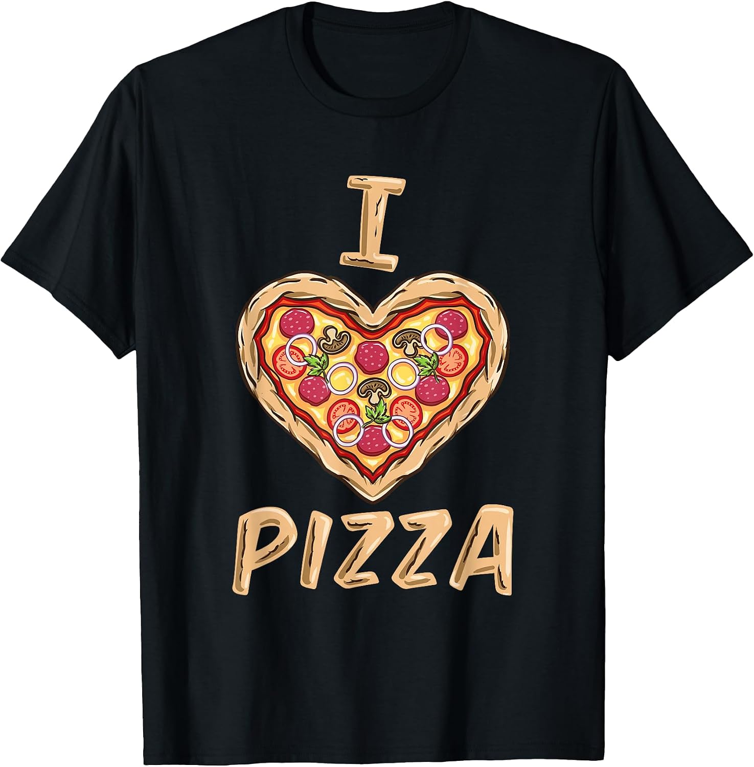 I Love Pizza for Lover - Adult & Kids T-Shirts, Sweatshirts & Hoodies apparel design preview 1