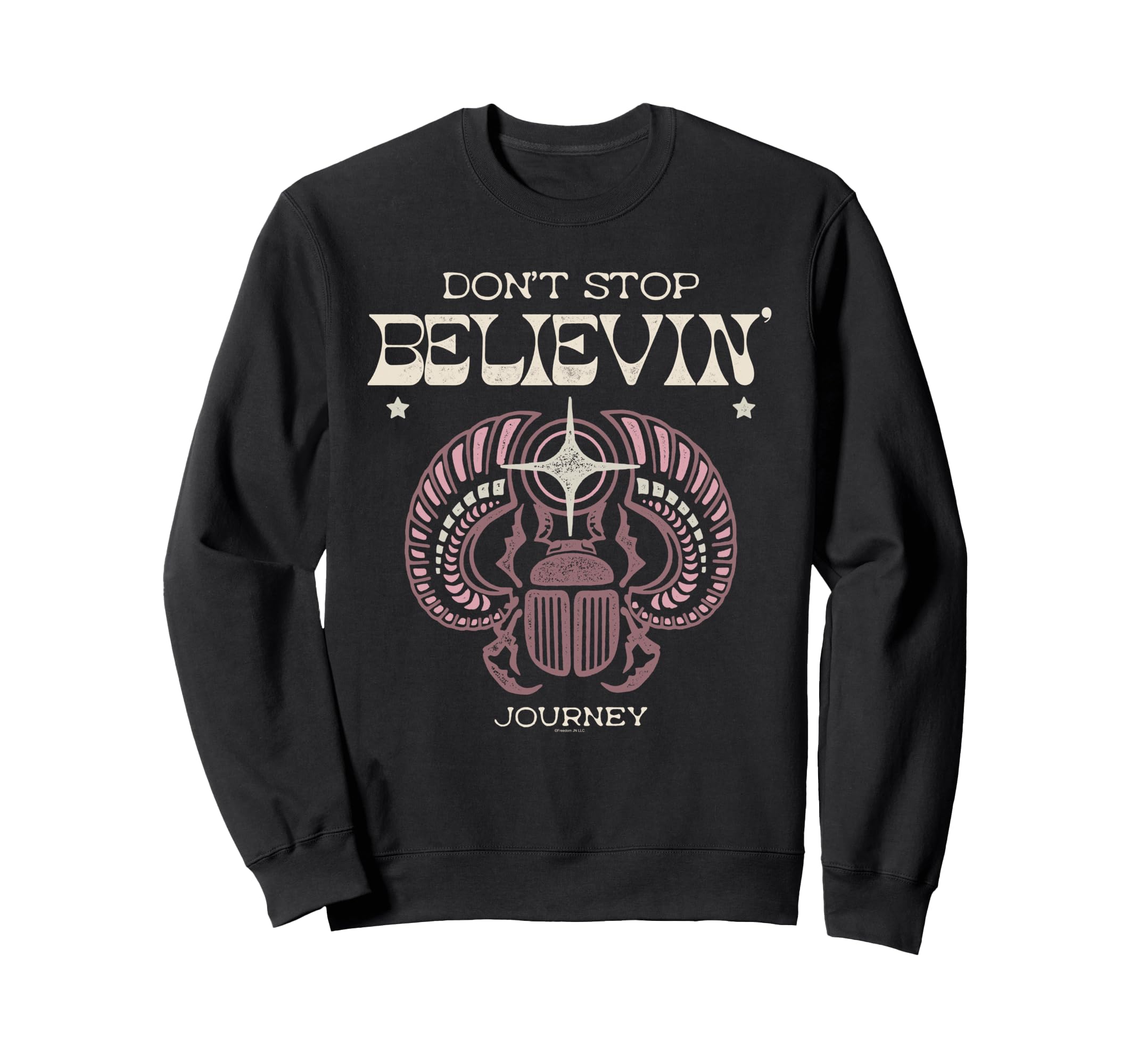 Journey Groovy Dont Stop Believin Sweatshirt - Minimalist Print for Adults - T-Shirt, Sweatshirt, Hoodie