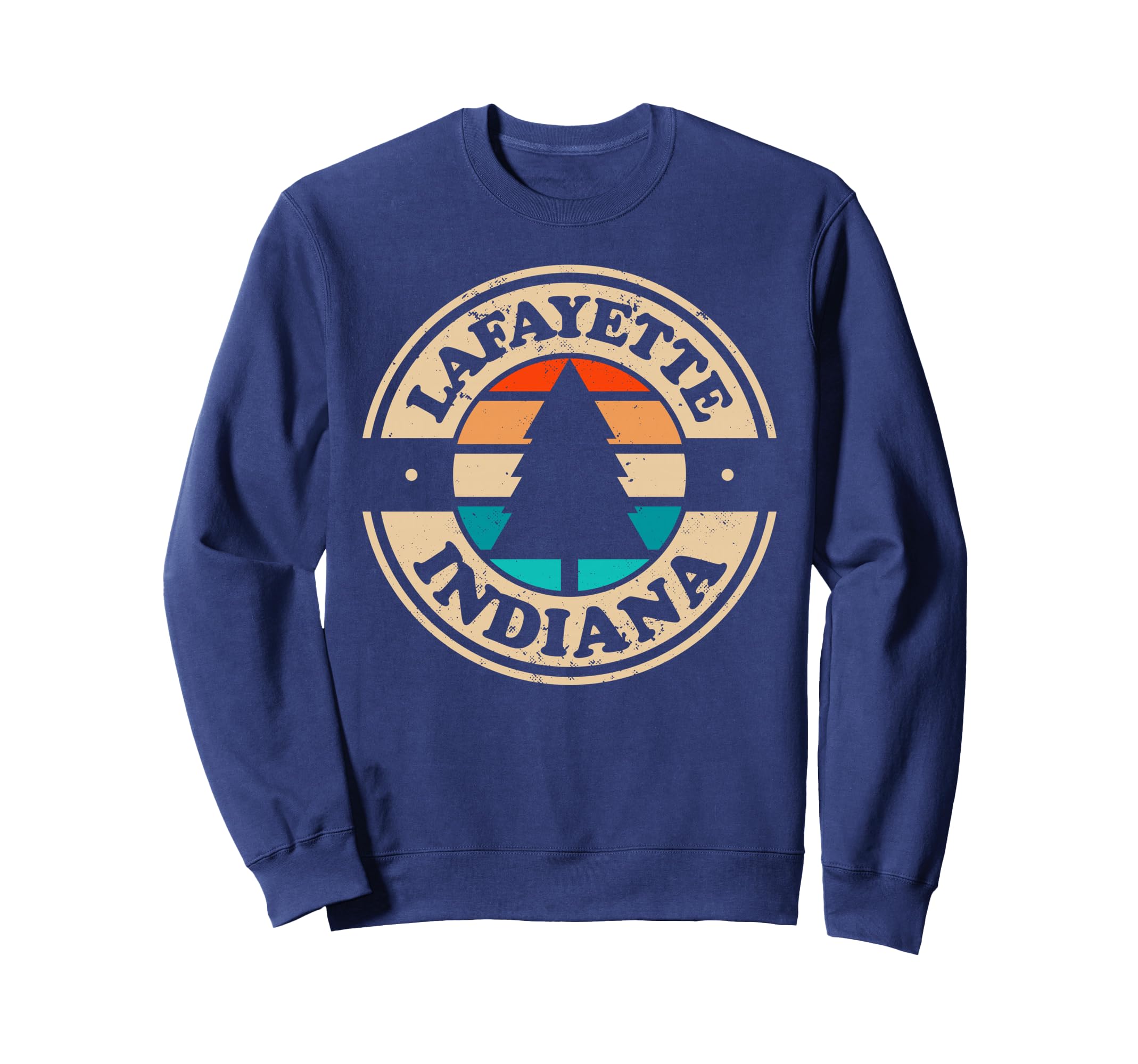 Lafayette Indiana 70S 80S Sweatshirt - Custom Art Print Men Women - T-Shirt, Sweatshirt, Hoodie