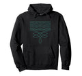 Teal Western Boot Stitch Rodeo Hoodie - Fun Novelty Design Men Women - T-Shirt, Sweatshirt, Hoodie