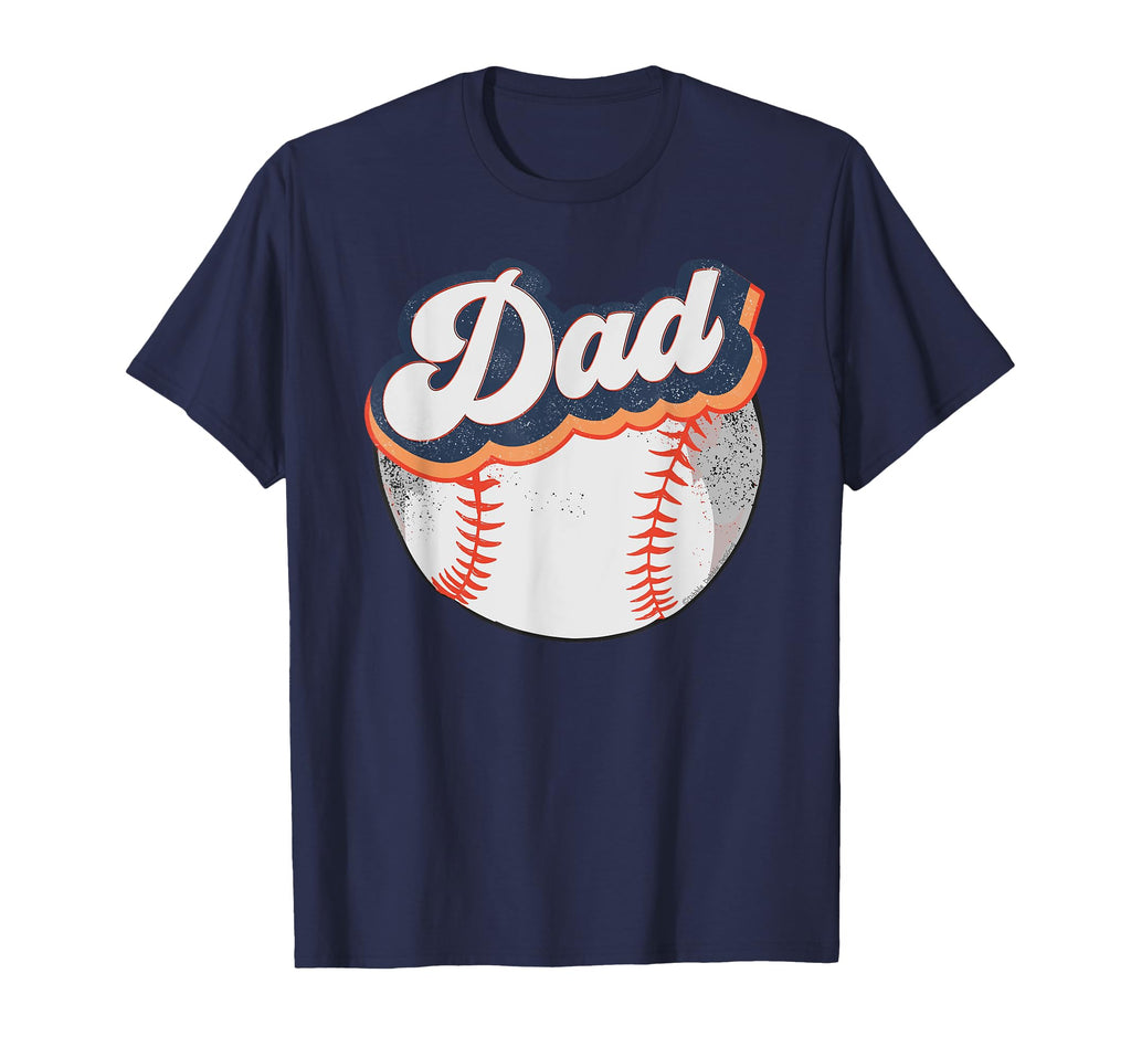 Dad Baseball Softball Dads Life T-Shirt - Casual Everyday Wear for Adults - T-Shirt, Sweatshirt, Hoodie