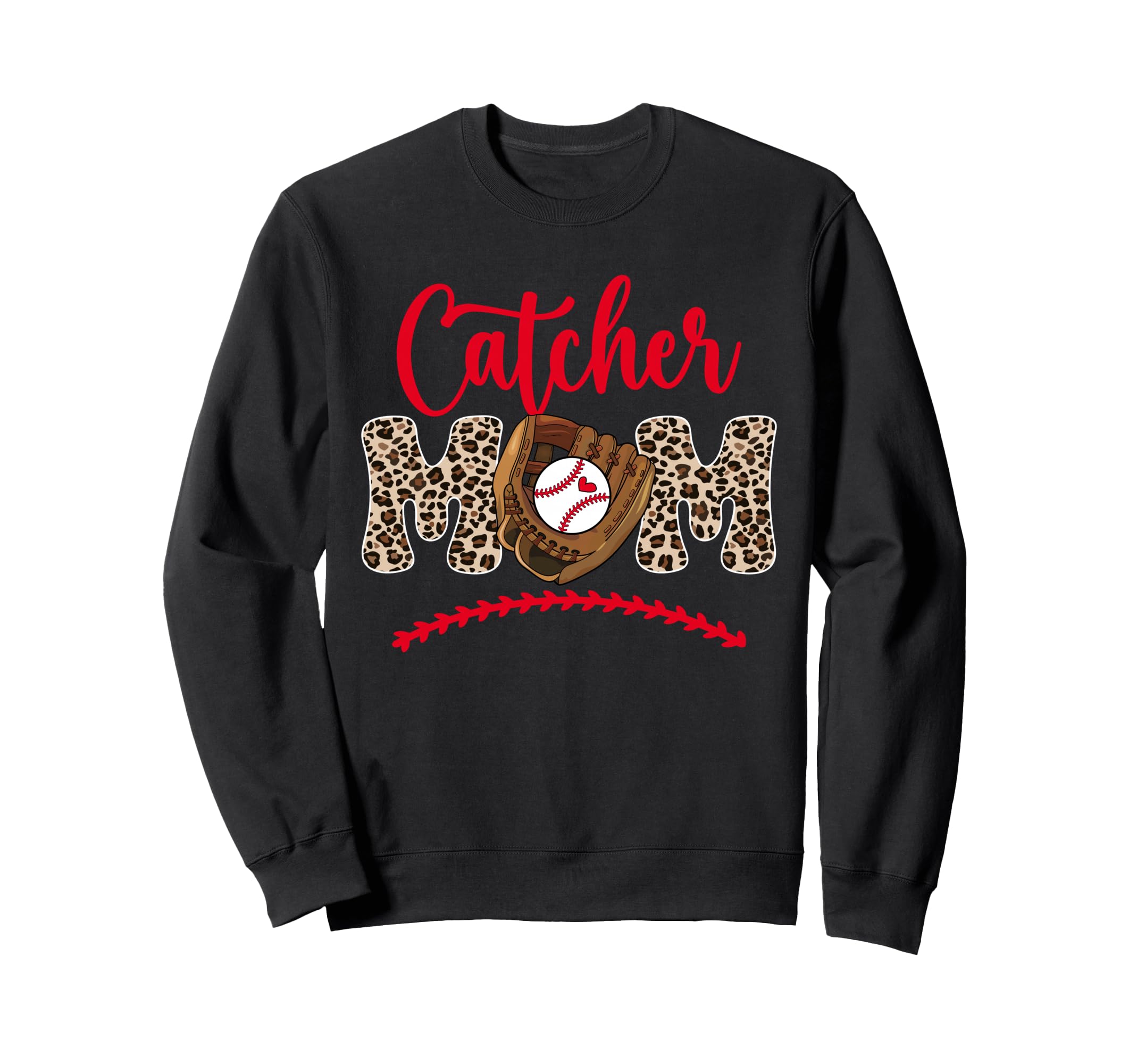 Baseball Catcher Mom Baseball Catcher Sweatshirt - Custom Art Print Unisex - T-Shirt, Sweatshirt, Hoodie