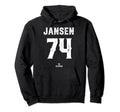 Kenley Jansen 74 Mlbpa Los Angeles Hoodie - Trendy Graphic for Adults - T-Shirt, Sweatshirt, Hoodie