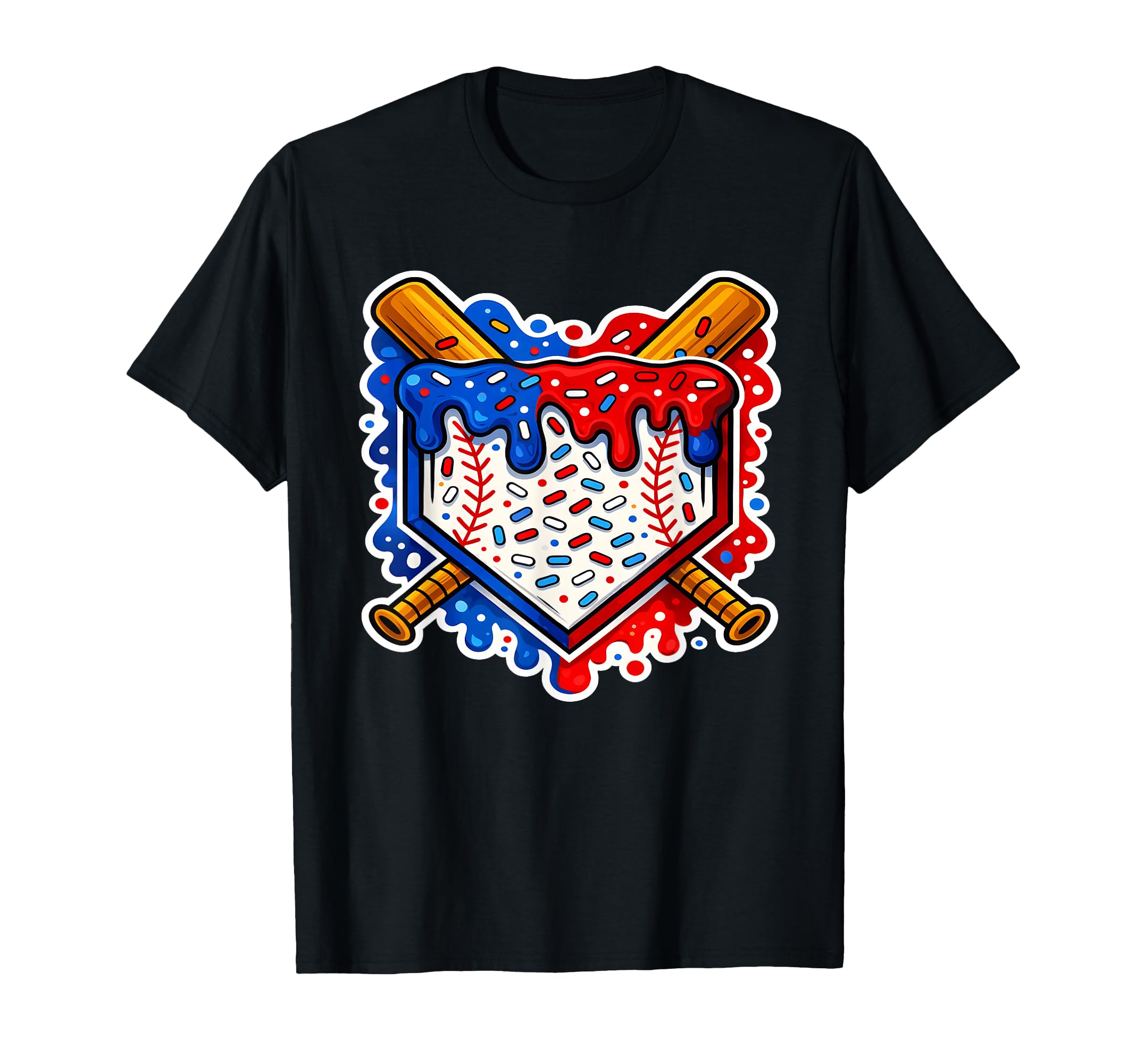 Baseball Drip Baseball Season T-Shirt - Casual Everyday Wear for Adults - T-Shirt, Sweatshirt, Hoodie