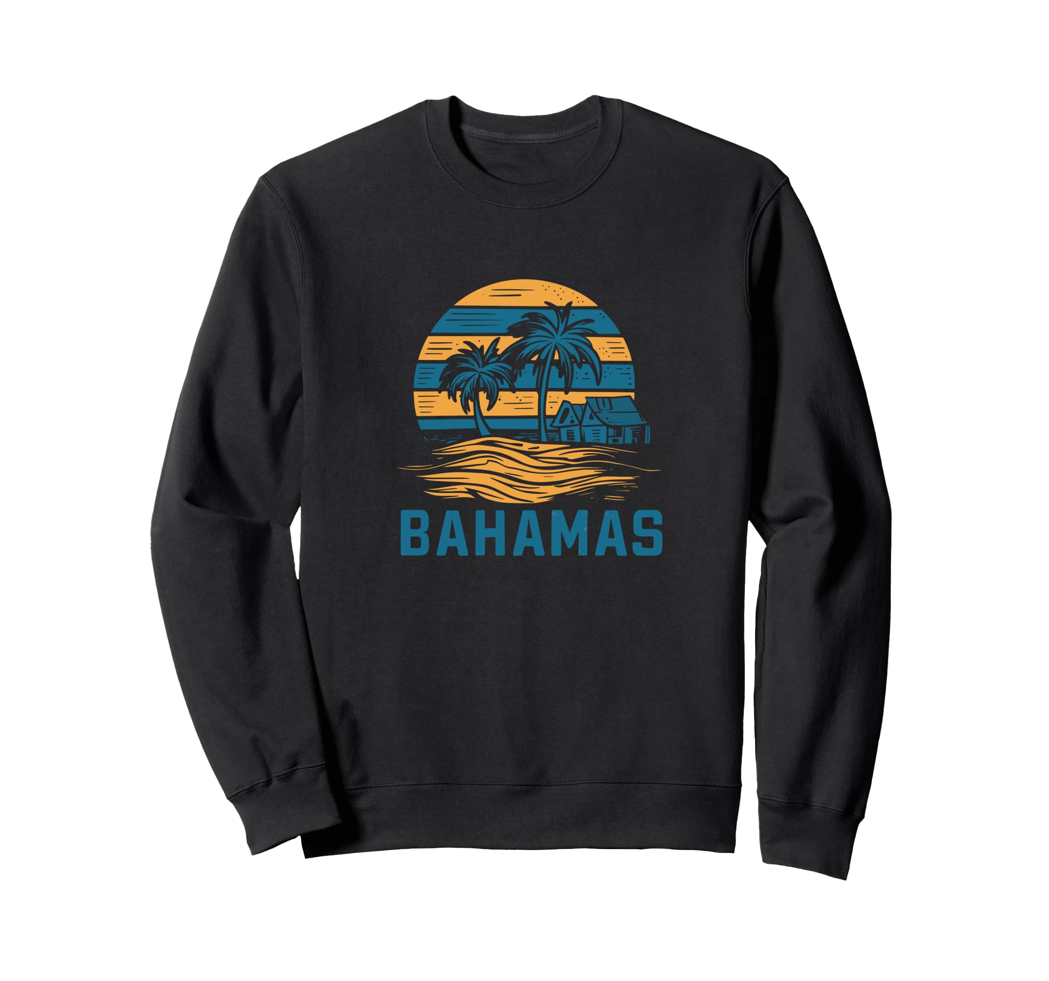 Bahamas Sunset Vacation Dream Sweatshirt - Unique Graphic for Adults - T-Shirt, Sweatshirt, Hoodie