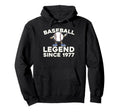 Birthday Team Sport Player Baseball Hoodie - Fun Novelty Design Men Women - T-Shirt, Sweatshirt, Hoodie