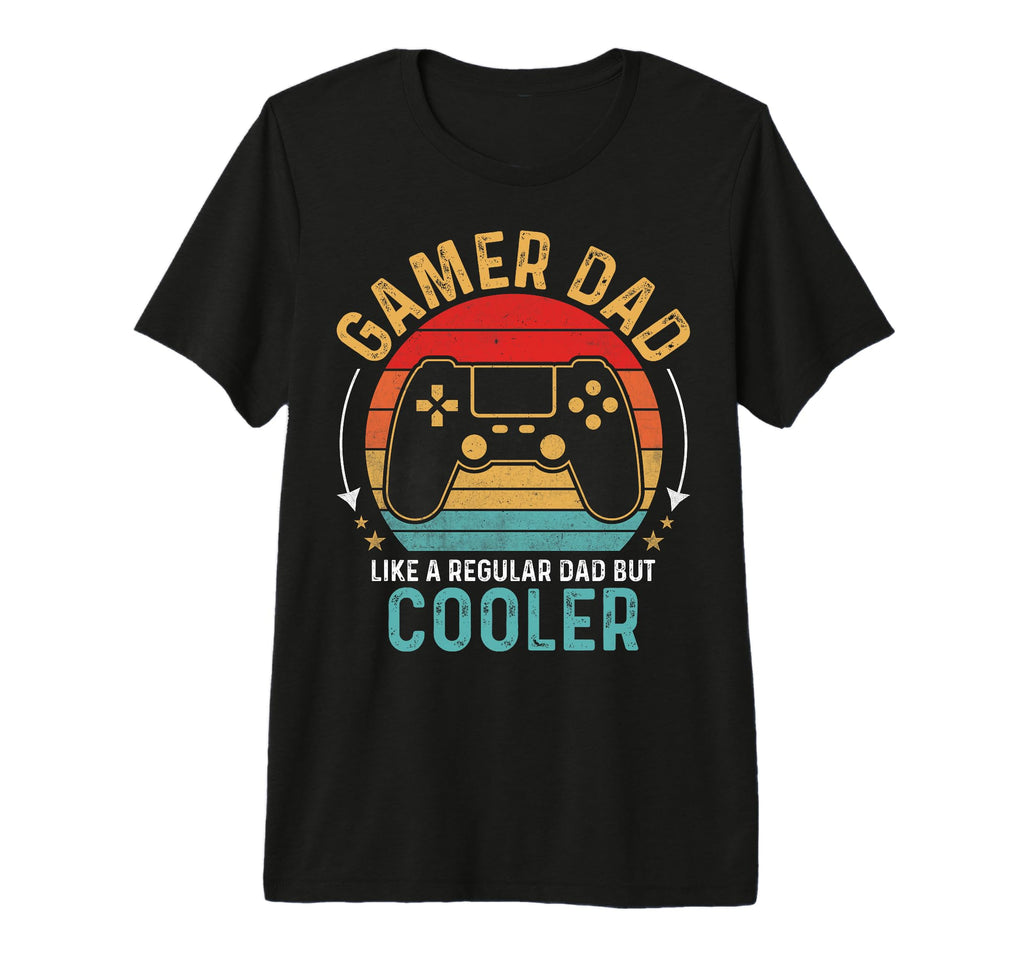 Mens Gamer Dad Funny Gaming Fathers Day T-Shirt - Aesthetic Graphic Unisex - T-Shirt, Sweatshirt, Hoodie