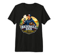Baseball Dad Early Morning Game Day T-Shirt - Custom Art Print Men Women - T-Shirt, Sweatshirt, Hoodie