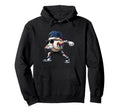 Dabbing Baseball Sunglasses Cap Hoodie - Fun Novelty Design Men Women - T-Shirt, Sweatshirt, Hoodie