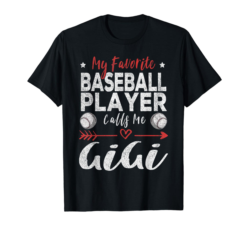 My Favorite Baseball Player Calls Me T-Shirt - Aesthetic Graphic Unisex - T-Shirt, Sweatshirt, Hoodie