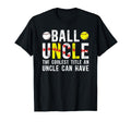 Ball Uncle Coolest Title Baseball T-Shirt - Unique Graphic Men Women - T-Shirt, Sweatshirt, Hoodie