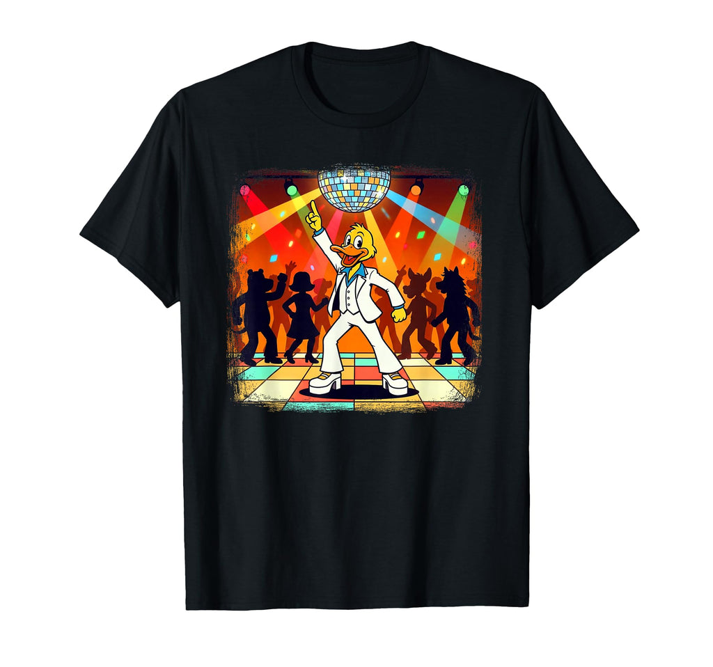 Disco Duck 70S Saturday Night T-Shirt - Graphic Print Men Women - T-Shirt, Sweatshirt, Hoodie