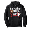 Caught My Heart Baseball Girlfriend Hoodie - Fun Novelty Design Men Women - T-Shirt, Sweatshirt, Hoodie