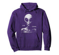 Alien Ufo Extraterrestrial 90S Aesthetic Hoodie - Graphic Print for Adults - T-Shirt, Sweatshirt, Hoodie