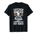 Baseball Catcher Brother Supportive T-Shirt - Custom Art Print Unisex - T-Shirt, Sweatshirt, Hoodie