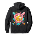 Softball Glove And Bat Sprinkle Ice Hoodie - Fun Novelty Design for Adults - T-Shirt, Sweatshirt, Hoodie
