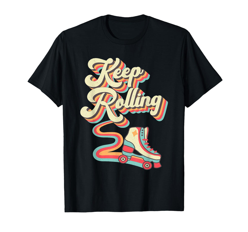 Roller Skating Skate 1970S T-Shirt - Graphic Print Men Women - T-Shirt, Sweatshirt, Hoodie