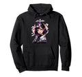 Anime Goth Grunge Demon Waifu Horror Hoodie - Streetwear Style for Adults - T-Shirt, Sweatshirt, Hoodie