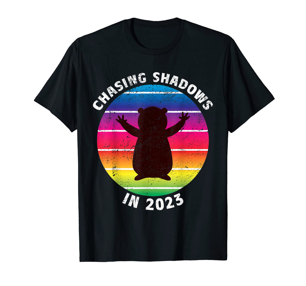 Groundhog Day 2023 Funny Rainbow T-Shirt - Trendy Graphic Men Women - T-Shirt, Sweatshirt, Hoodie