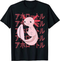 Pink Kawaii Axolotls Aesthetic Cosplay - Adult & Kids T-Shirts, Sweatshirts & Hoodies apparel design preview 1
