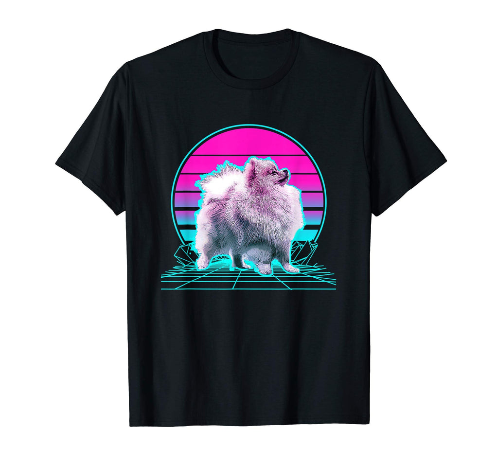 Sunset Pomchi T-Shirt - Fun Novelty Design Unisex - T-Shirt, Sweatshirt, Hoodie