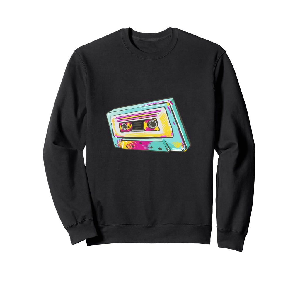Cassette Tape Party 90S Music Sweatshirt - Custom Art Print Men Women - T-Shirt, Sweatshirt, Hoodie