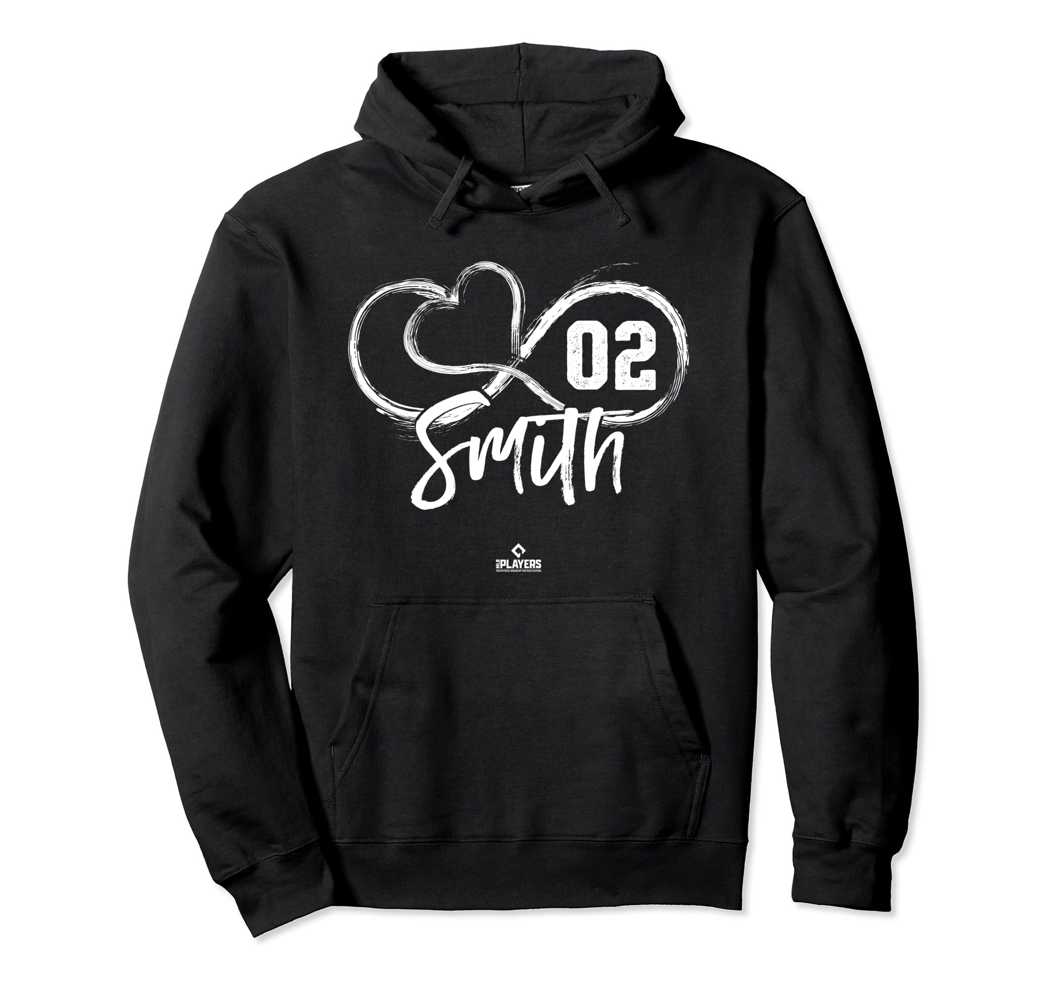 Dominic Smith Infinite Heart New York Mlbpa Hoodie - Trendy Graphic Unisex - T-Shirt, Sweatshirt, Hoodie
