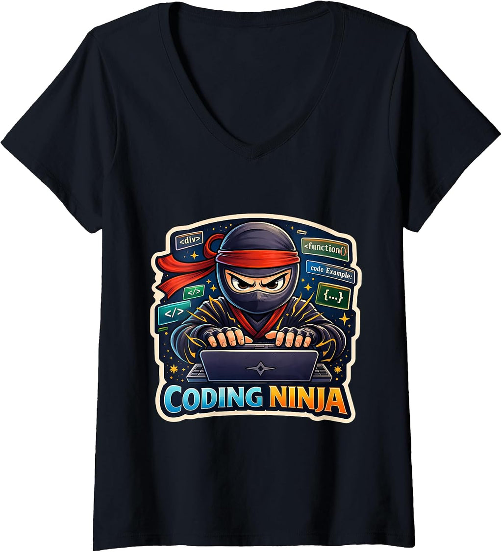 Coding Ninja Funny Coder Programmer Merch - Adult & Kids T-Shirts, Sweatshirts & Hoodies apparel design preview 1