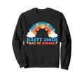 Groovy 100Th Day School 100 Days Sweatshirt - Minimalist Print for Adults - T-Shirt, Sweatshirt, Hoodie