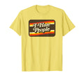I Hate People Funny Seventies 70S T-Shirt - Aesthetic Graphic Unisex - T-Shirt, Sweatshirt, Hoodie