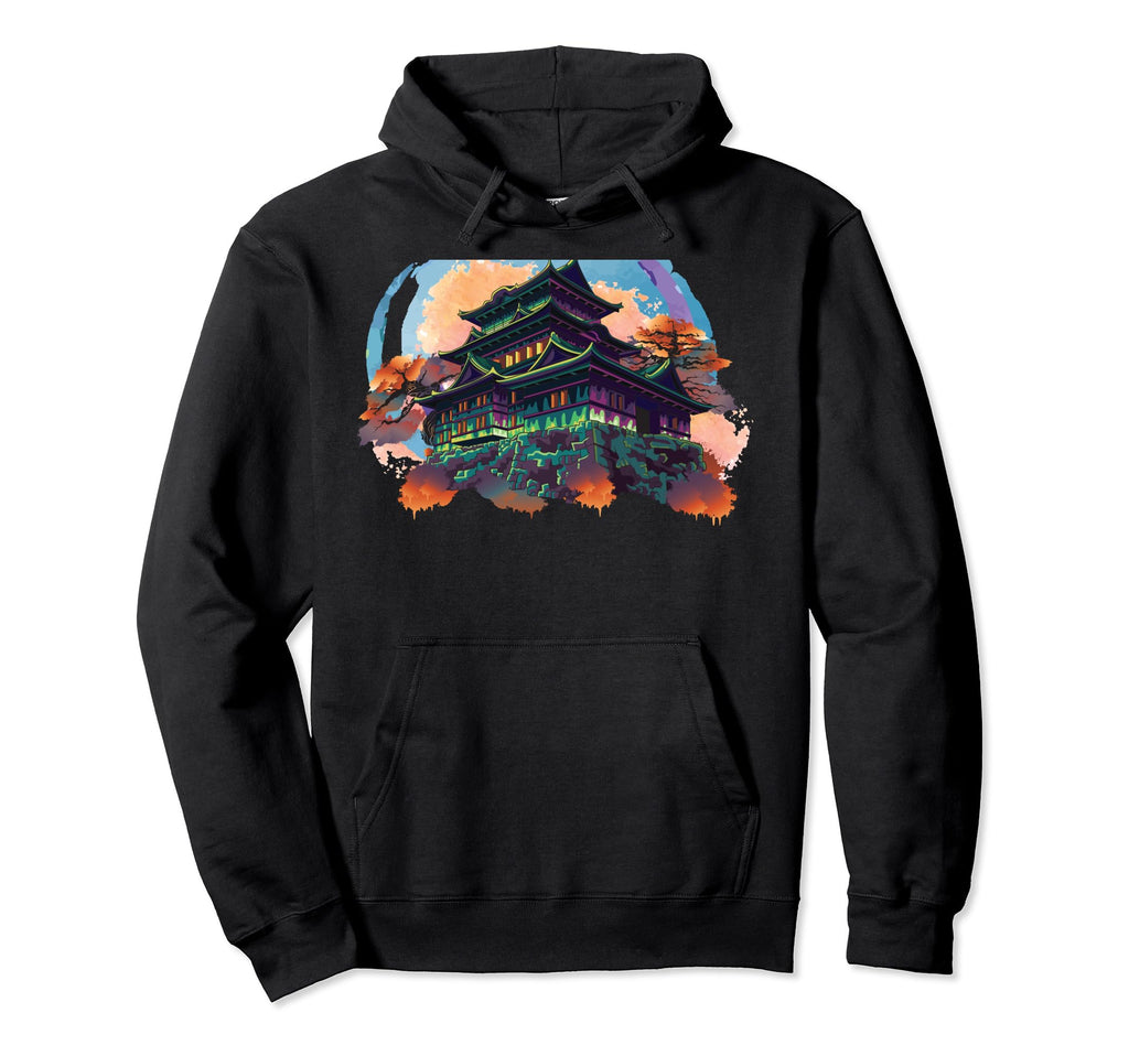Japanese House Kominka Japanese Garden Hoodie - Fun Novelty Design Unisex - T-Shirt, Sweatshirt, Hoodie
