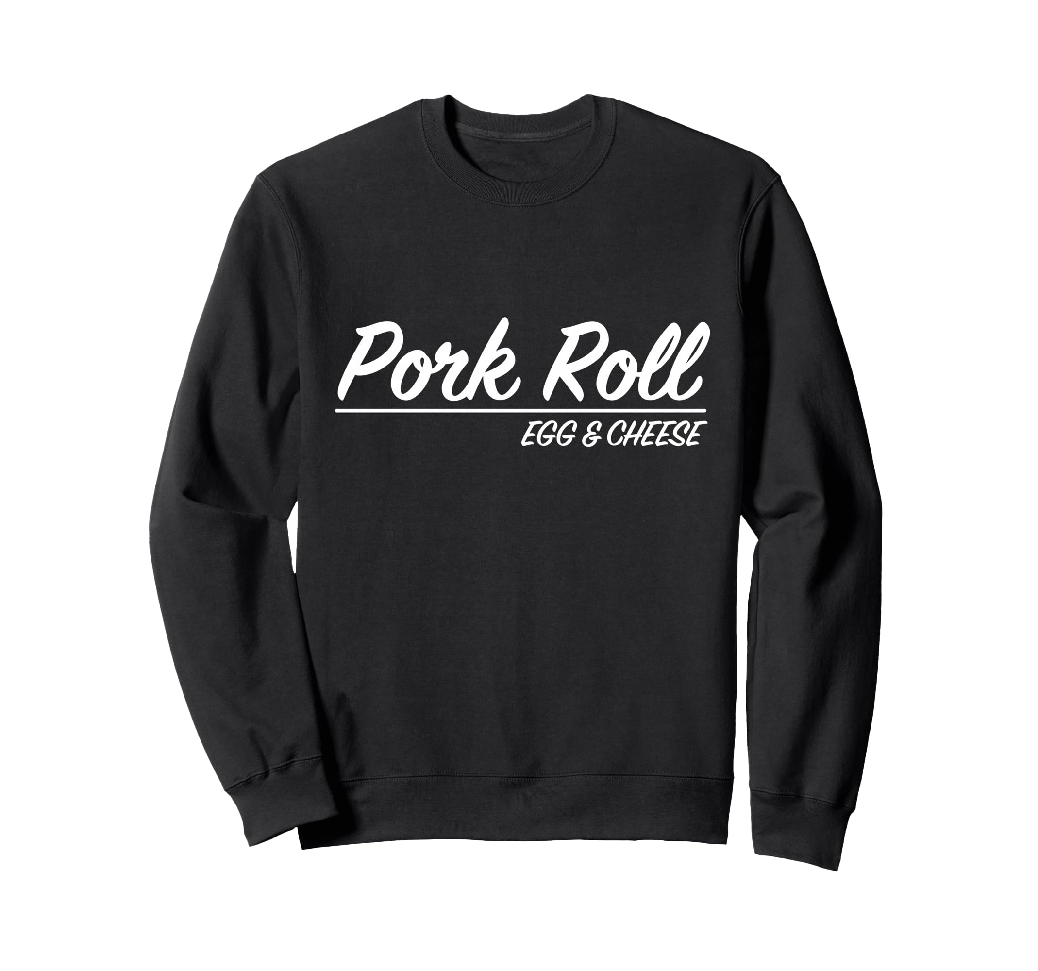 Pork Roll Egg Cheese New Jersey State Sweatshirt - Novelty Apparel Unisex - T-Shirt, Sweatshirt, Hoodie
