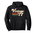 1977 46 Birthday Hoodie - Graphic Print Unisex - T-Shirt, Sweatshirt, Hoodie