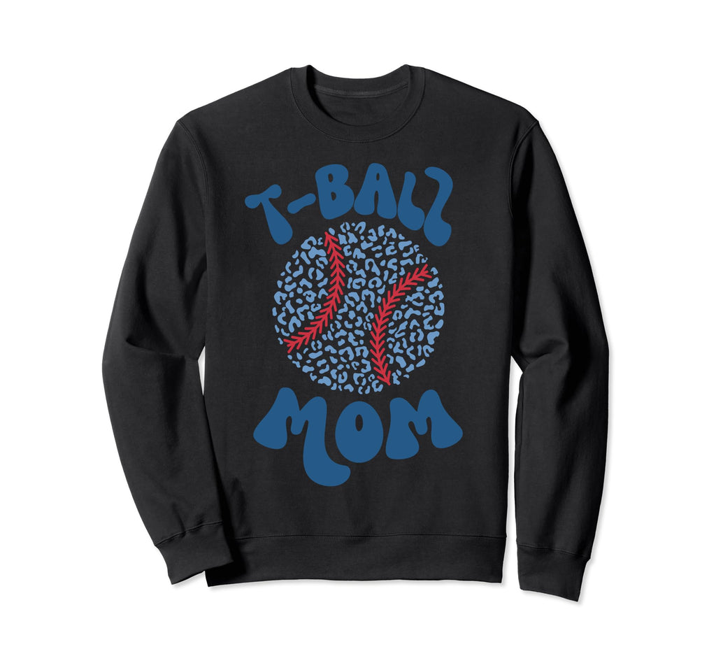 Tball Mom Baseball Essentials Mama Sweatshirt - Custom Art Print Men Women - T-Shirt, Sweatshirt, Hoodie