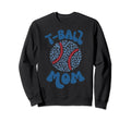 Tball Mom Baseball Essentials Mama Sweatshirt - Custom Art Print Men Women - T-Shirt, Sweatshirt, Hoodie