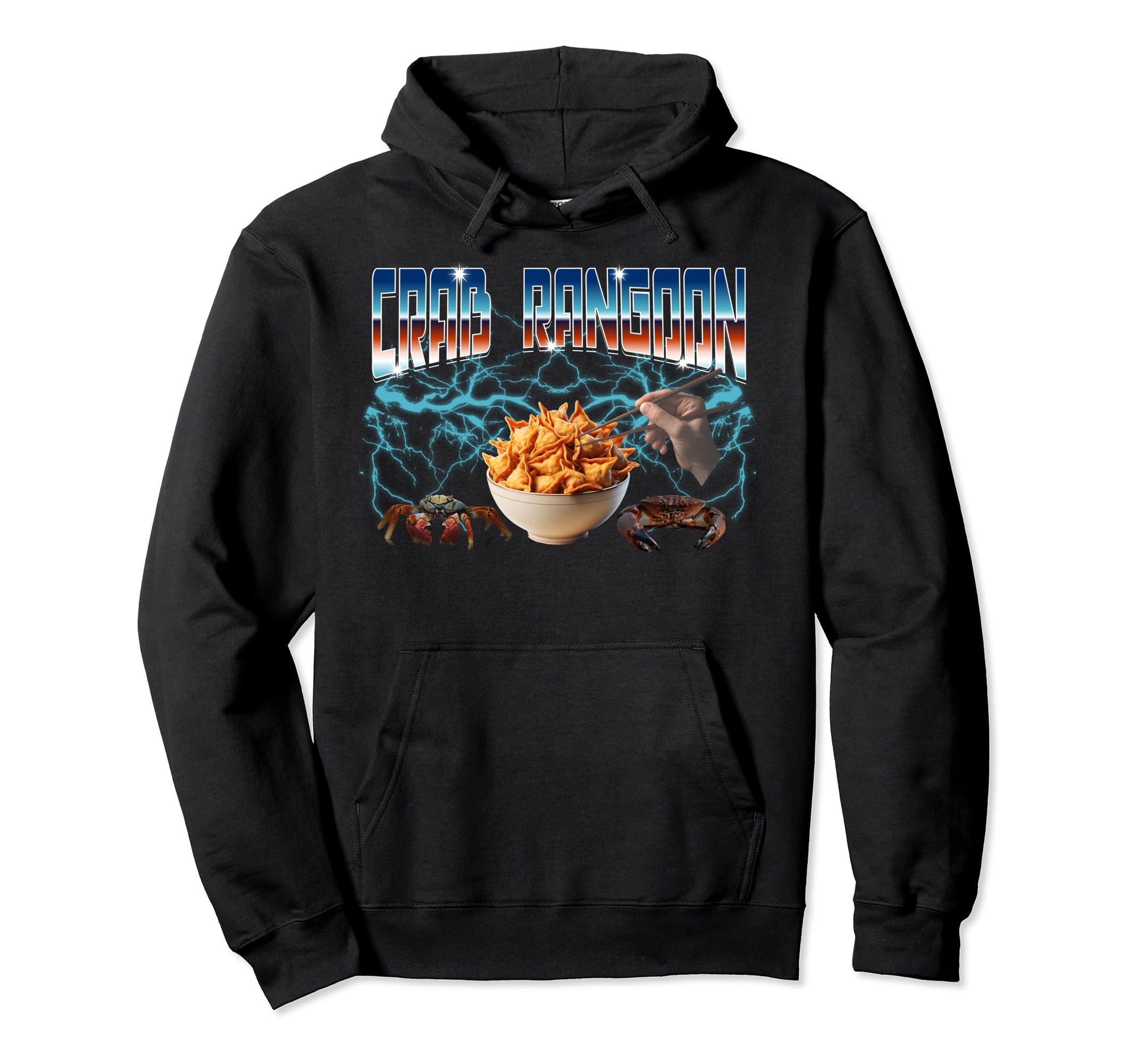 Bootleg Rap Aesthetic Crab Rangoon Goons Hoodie - Trendy Graphic Men Women - T-Shirt, Sweatshirt, Hoodie