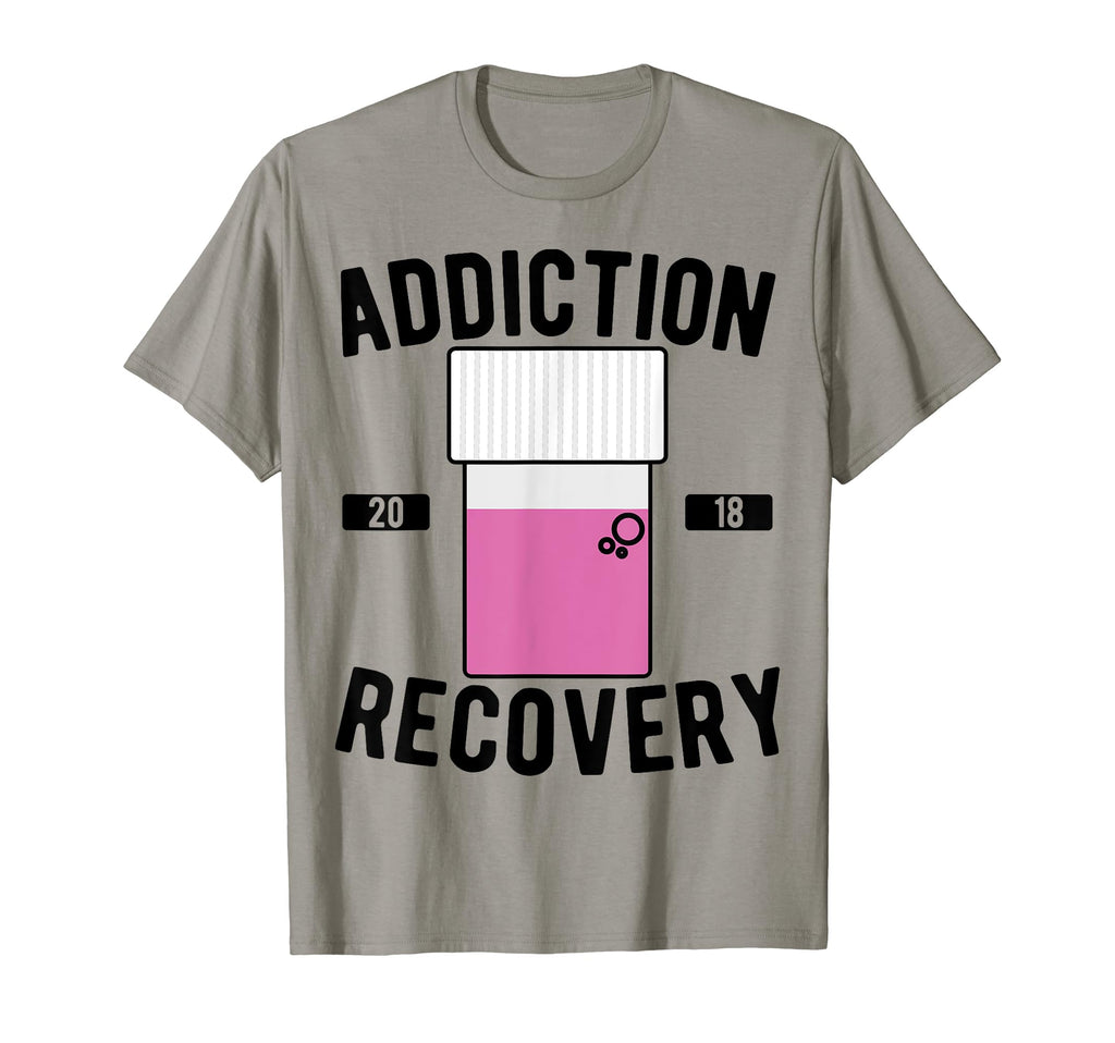 Addiction Recovery Distressed Sweatshirt - Graphic Print Men Women - T-Shirt, Sweatshirt, Hoodie
