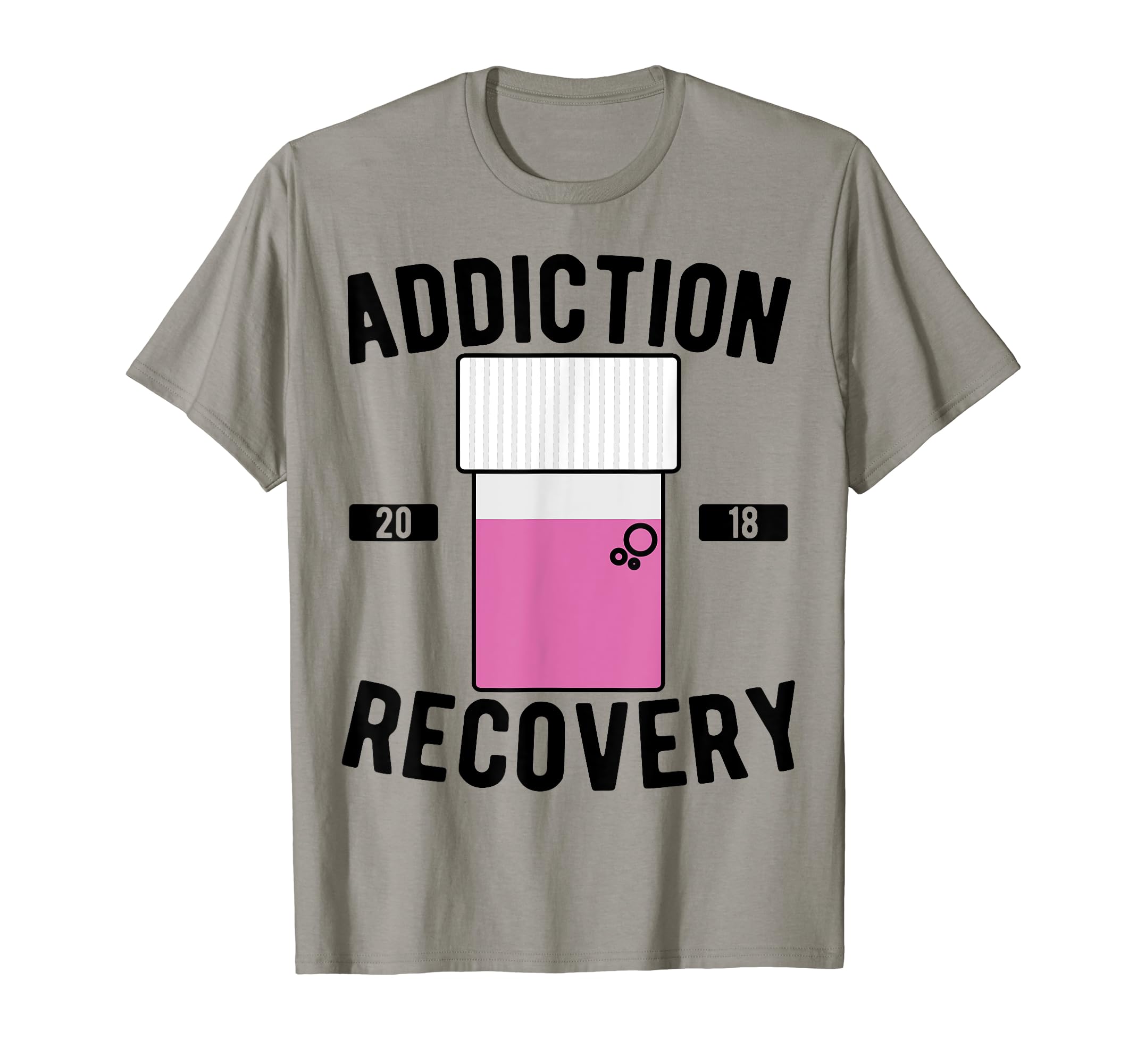 Addiction Recovery Distressed Sweatshirt - Graphic Print Men Women - T-Shirt, Sweatshirt, Hoodie